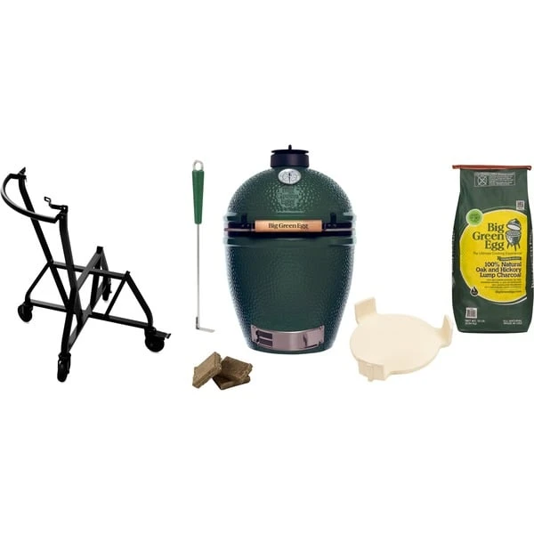 Big Green Egg Large, Starter-Paket, Holzkohlegrill 1 Big Green Egg Large, Starter-Paket, Holzkohlegrill