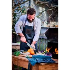 DICK Leder-Rolltasche "Red Spirit", 5-teilig, Besteck 9 DICK Leder-Rolltasche "Red Spirit", 5-teilig, Besteck -Küchengrill Geschäft DICK Leder Rolltasche Red Spirit 5 teilig Besteck@@1892248 3