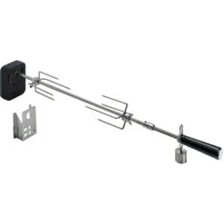 Moesta Rotisserie-Set Für Smokin' PizzaRing, Für 57 / 58 / 60cm Kugelgrill, Grillspieß