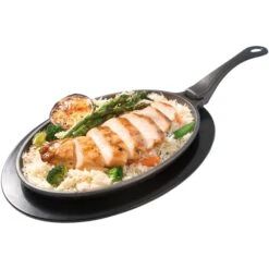 Napoleon Gusseisen-Pfanne + Untersetzer -Küchengrill Geschäft Napoleon Gusseisen Pfanne Untersetzer@@9ggzzn0j 4