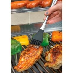 Napoleon PRO Edelstahl-Pinsel Mit Silikonborsten, Grillpinsel -Küchengrill Geschäft Napoleon PRO Edelstahl Pinsel mit Silikonborsten Grillpinsel@@9ggzzn03 2