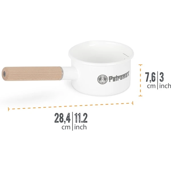 Petromax Emaille Stieltopf 0,5 Liter 4 Petromax Emaille Stieltopf 0,5 Liter – Bild 4