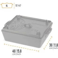 Petromax Kastenform Mit Deckel K12, Topf -Küchengrill Geschäft Petromax Kastenform mit Deckel k12 Topf@@1914391 3