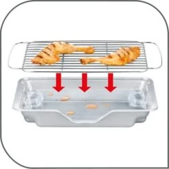 Tefal EasyGrill Red BG90E5, Elektrogrill -Küchengrill Geschäft Tefal EasyGrill Red BG90E5 Elektrogrill@@9ggedt20 5