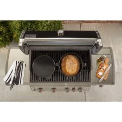 Weber Gourmet BBQ System 2in1 Dutch Oven & Pfanne -Küchengrill Geschäft Weber Gourmet BBQ System 2in1 Dutch Oven Pfanne@@1694230 5