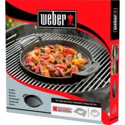 Weber Gourmet BBQ System Pfan­nen­ein­satz 7421, Grillplatte -Küchengrill Geschäft Weber Gourmet BBQ System Pfan nen ein satz 7421 Grillplatte@@1014932 5
