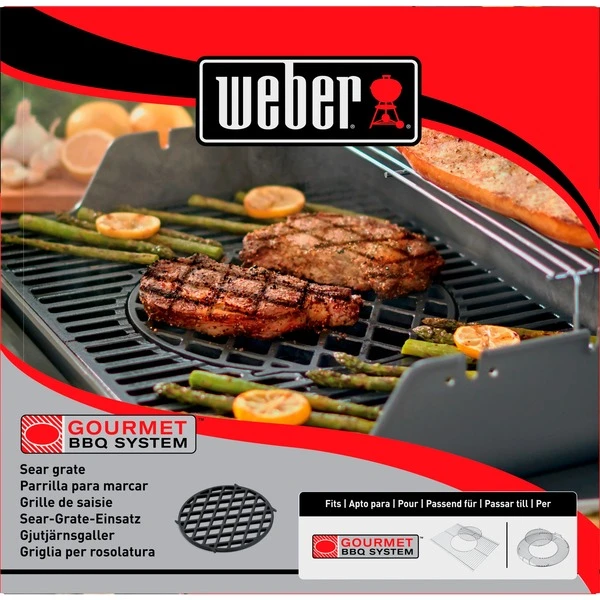 Weber Gourmet BBQ System Sear Grate 8834, Grillrost 3 Weber Gourmet BBQ System Sear Grate 8834, Grillrost – Bild 3