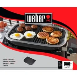 Weber Grillplatte 6611, Für Lumin Compact Elektrogrill -Küchengrill Geschäft Weber Grillplatte 6611 f r Lumin Compact Elektrogrill@@1875588 3