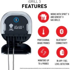 Weber Grillthermometer IGrill 3 30 Weber Grillthermometer IGrill 3 -Küchengrill Geschäft Weber Grillthermometer iGrill 3@@1303167 13