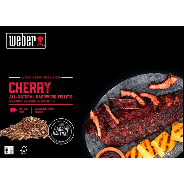 Weber Holzpellets Kirschholz, 8kg, Brennstoff 1 Weber Holzpellets Kirschholz, 8kg, Brennstoff
