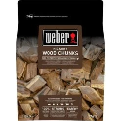 Weber Wood Chunks Hickory 17619, Räucherchips
