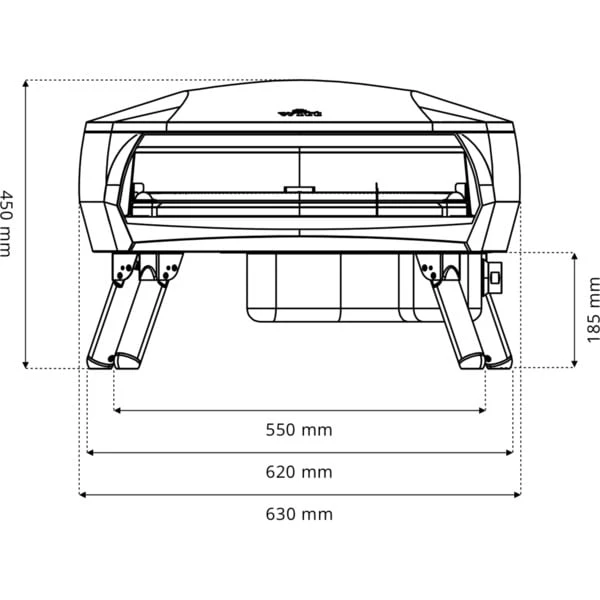 Witt Pizzaofen ETNA Rotante 5 Witt Pizzaofen ETNA Rotante – Bild 5